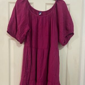 Old Navy Berry Midi Dress